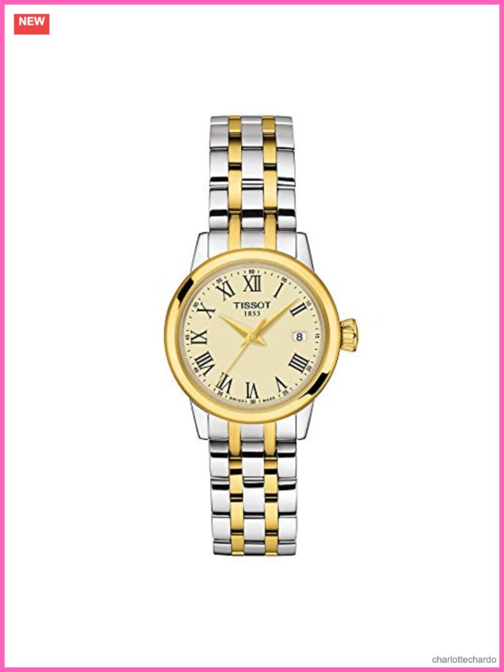 Tissot Classic Dream Swiss Quartz 28mm Sapphire Crystal Date Women's Watch